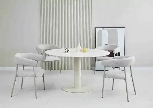 curved back dining chair